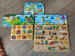Houten kinder puzzels, Ophalen, Gebruikt, 10 tot 50 stukjes, Van hout