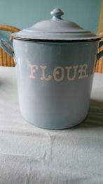 Vintage 1950, Ophalen of Verzenden, Zo goed als nieuw, Overige materialen, Pot, Bus of Blik