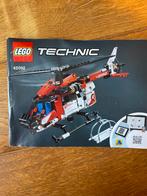 Lego Technic 42092 Reddingshelikopter, -, Ophalen of Verzenden, Zo goed als nieuw, -