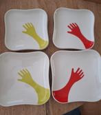 Vivo Villeroy&Boch Ontbijt en gebaksbordjes 2x4 happy hands, Huis en Inrichting, Keuken | Servies, Ophalen of Verzenden