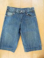 Leuke kort spijkerbroek mt 158, nieuw! Leuke details band en, Ophalen of Verzenden, Nieuw, Jongen, Broek