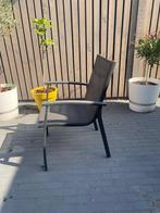 Stabelbare tuinstoelen, Tuin en Terras, Tuinstoelen, Ophalen, Gebruikt, Aluminium, Stapelbaar