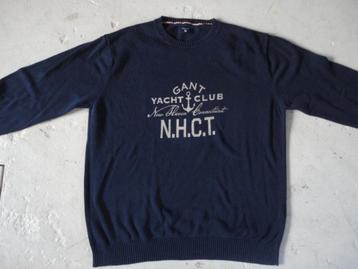 Mooie donkerblauwe trui van GANT maat XXL beschikbaar voor biedingen