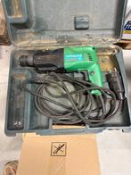 Hitachi DH 24PB Boor, Doe-het-zelf en Verbouw, Gereedschap | Boormachines, Ophalen, Gebruikt, Boor- en/of Breekhamer, Klopboormechanisme