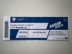 Ticket VfL Bochum-1 FC Magdeburg 18/19, Verzamelen, Ophalen of Verzenden, Zo goed als nieuw, Buitenlandse clubs, Overige typen