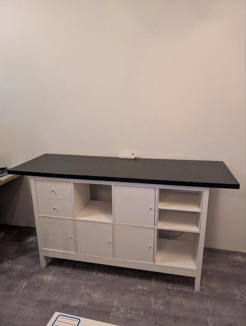 DIY Keukeneiland - Ikea Kallax inzetten in goede staat, Huis en Inrichting, Keuken | Keukenelementen, Zo goed als nieuw, Minder dan 100 cm