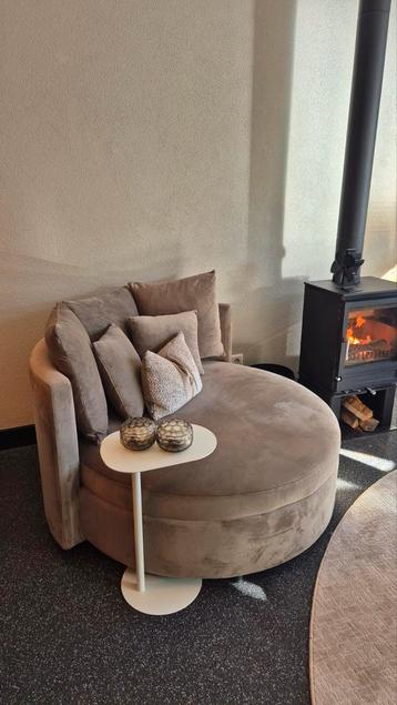 Taupe Fauteuil / Mini-Bank beschikbaar voor biedingen