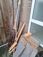 Hout voor Stokken of Gratis Afhalen, Doe-het-zelf en Verbouw, Hout en Planken, Gebruikt, Minder dan 25 mm, Overige typen, Ophalen of Verzenden