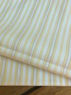 2 grote lappen geel wit gestreepte zomerse katoen 9,- pst, 120 cm of meer, Geel, Nieuw, Ophalen of Verzenden