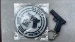 Glock Embleem Badge Patch Sleutelhanger KMAR KCT KMARN LMB, Verzamelen, Militaria | Algemeen, Verzenden, Overige soorten, Nederland