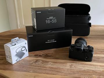 Fujifilm X-H2 + XF 16-55mm F/2.8 R LM WR complete set beschikbaar voor biedingen