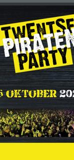 4 kaartjes twentse piraten party rossum, Tickets en Kaartjes, Evenementen en Festivals, Drie personen of meer