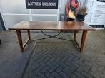 Super antieke Spaanse eettafel 220 x 90, Antiek en Kunst, Antiek | Meubels | Tafels, Ophalen