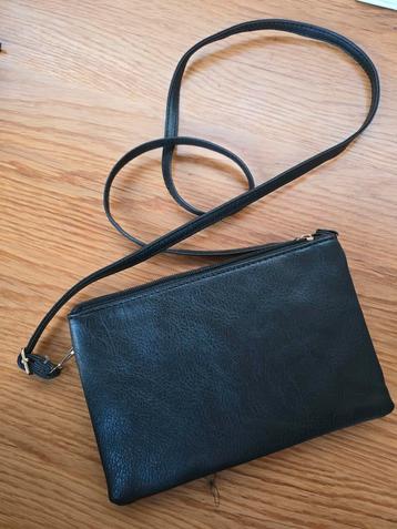 zwarten schouder tas/ clutch  beschikbaar voor biedingen