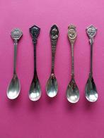 verzilverde lepeltjes  5 stuks, Verzamelen, Ophalen of Verzenden, Gebruikt