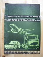 Saab - Scania Organisatie Brochure ca 1983, Ophalen, Zo goed als nieuw, Overige merken, Scania