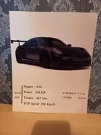 porsche posters, Verzamelen, Posters, Rechthoekig Staand, Ophalen of Verzenden, Zo goed als nieuw, Canvas of Doek