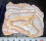 Ruwe gebandeerde Rhyoliet, Verzamelen, Ophalen of Verzenden, Mineraal