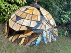 Vintage Tiffany hanglamp, Ophalen, Gebruikt, Glas, Minder dan 50 cm