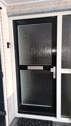 Glazen Buitendeur - Zo goed als nieuw, Doe-het-zelf en Verbouw, Deuren en Horren, Ophalen, 80 tot 100 cm, 200 tot 215 cm, Glas