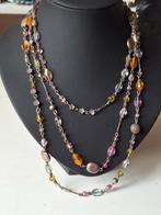 Lange Ketting - Kunststof/Metaal - Meerdere Kleuren, Ophalen of Verzenden, Gebruikt, Overige kleuren, Kunststof