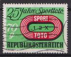 Oostenrijk 1974 Sporttoto 25 jaar Wielerbaan, Verzenden, Gestempeld