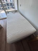 Elektrisch verstelbaar seniorenbed, Ophalen, Overige materialen, Eenpersoons, Beige