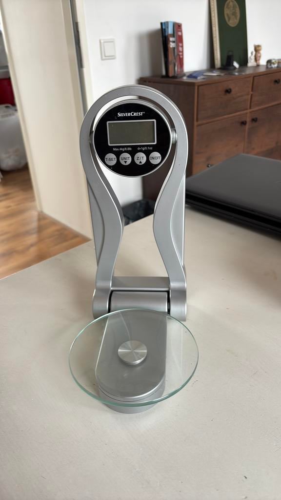 Keukenweegschaal silvercrest, Minder dan 10 kg, Keukenweegschaal, 1 tot 500 gram, Ophalen of Verzenden