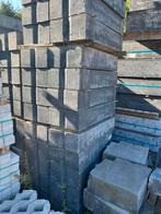 Antraciet beton blokken, Tuin en Terras, Ophalen, Overige typen, Zo goed als nieuw, Minder dan 5 m²