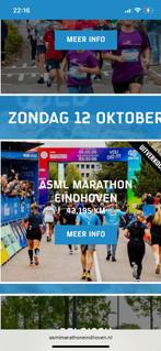 Gezocht: Startbewijs Eindhoven marathon, Eén persoon