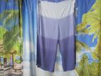 Blauwe omslagbroek / thaise vissersbroek one size - 40, Ophalen of Verzenden, Gedragen, Maat 38/40 (M), Blauw