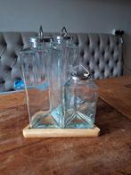 Glazen pasta voorraadflessen, Ophalen of Verzenden