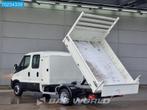 Iveco Daily 35C12 Kipper Dubbel Cabine Kist 3500kg trekhaak, Auto's, Bestelauto's, Te koop, 3500 kg, 6 stoelen, Iveco