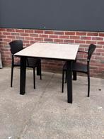 Beach7 SOHO - Tuintafel Set, Ophalen, 4 zitplaatsen, Eettafel, Aluminium
