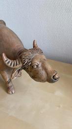 Waterbuffel Beeld - Handgemaakt Kunstwerk met Detailschade, Antiek en Kunst, Kunst | Beelden en Houtsnijwerken, Ophalen of Verzenden