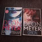 Deon Meyer - Onzichtbaar & Orion, Boeken, Thrillers, Ophalen of Verzenden, Zo goed als nieuw, Deon Meyer, Nederland