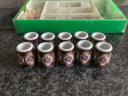 Kandelaar, mini, Rösler Exquisit, keramiek, vintage, Antiek en Kunst, Antiek | Kandelaars, Ophalen