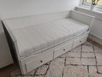 Witte Daybed / Bedbank met lades, Huis en Inrichting, 90 cm, Eenpersoons, Wit, Scandinavisch