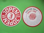 bierviltje jopen 2-2, Verzamelen, Biermerken, Ophalen of Verzenden, Nieuw, Viltje(s), Overige merken