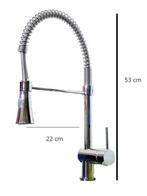 Keukenkraan met handdouche Gastro, chroom. Nu laaggeprijsd, Verzenden, Nieuw