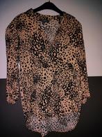 Panterprint blouse met driekwart mouwen, Primark, Beige, Ophalen of Verzenden, Maat 36 (S)