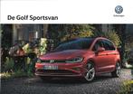 VOLKSWAGEN GOLF SPORTSVAN, Boeken, Ophalen of Verzenden, Zo goed als nieuw, Volkswagen