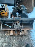 Klac D bakkenset met snelwissel 2,5 /3,5 tons kraan, Zakelijke goederen, Ophalen of Verzenden, Graafmachine