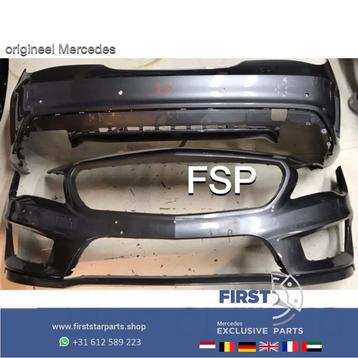 W117 CLA AMG Voorbumper + Achterbumper SET 787 berg grijs or beschikbaar voor biedingen