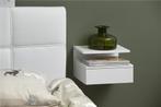 Zwevend Nachtkastje Wit of Zwart MDF Nieuw Voorraad, Minder dan 45 cm, Verzenden, Nieuw, Minder dan 55 cm