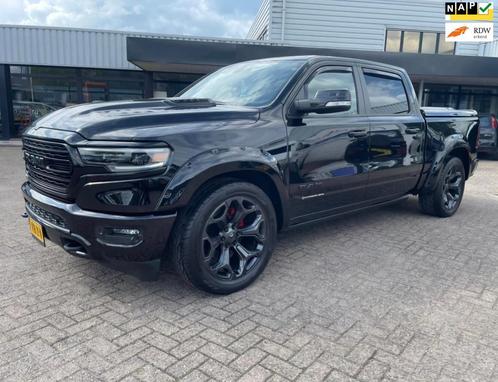 Dodge Ram 1500 5.7 V8 4x4 Limited Night Widebody Lucht. Pano, Auto's, Dodge, Te koop, RAM 1500, 360° camera, 4x4, ABS, Achteruitrijcamera