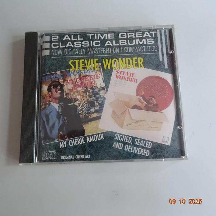 Stevie Wonder - My cherie amour/Signed, sealed and delivered, Cd's en Dvd's, Cd's | R&B en Soul, Gebruikt, 1960 tot 1980, Verzenden