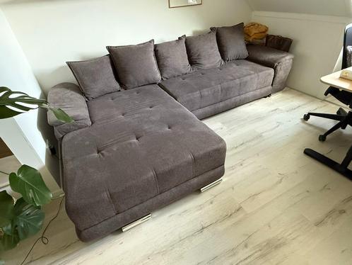 Hoekbank met slaapfuntie voor twee personen en bergruimte, Huis en Inrichting, Slaapkamer | Slaapbanken, Gebruikt, Overige maten