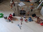 Playmobil kasteel met ridders 5670, 6041, 5358, Kinderen en Baby's, Speelgoed | Playmobil, Complete set, Gebruikt, Ophalen of Verzenden