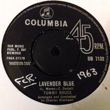 Tommy Bruce – Lavender Blue - Single Gezocht beschikbaar voor biedingen